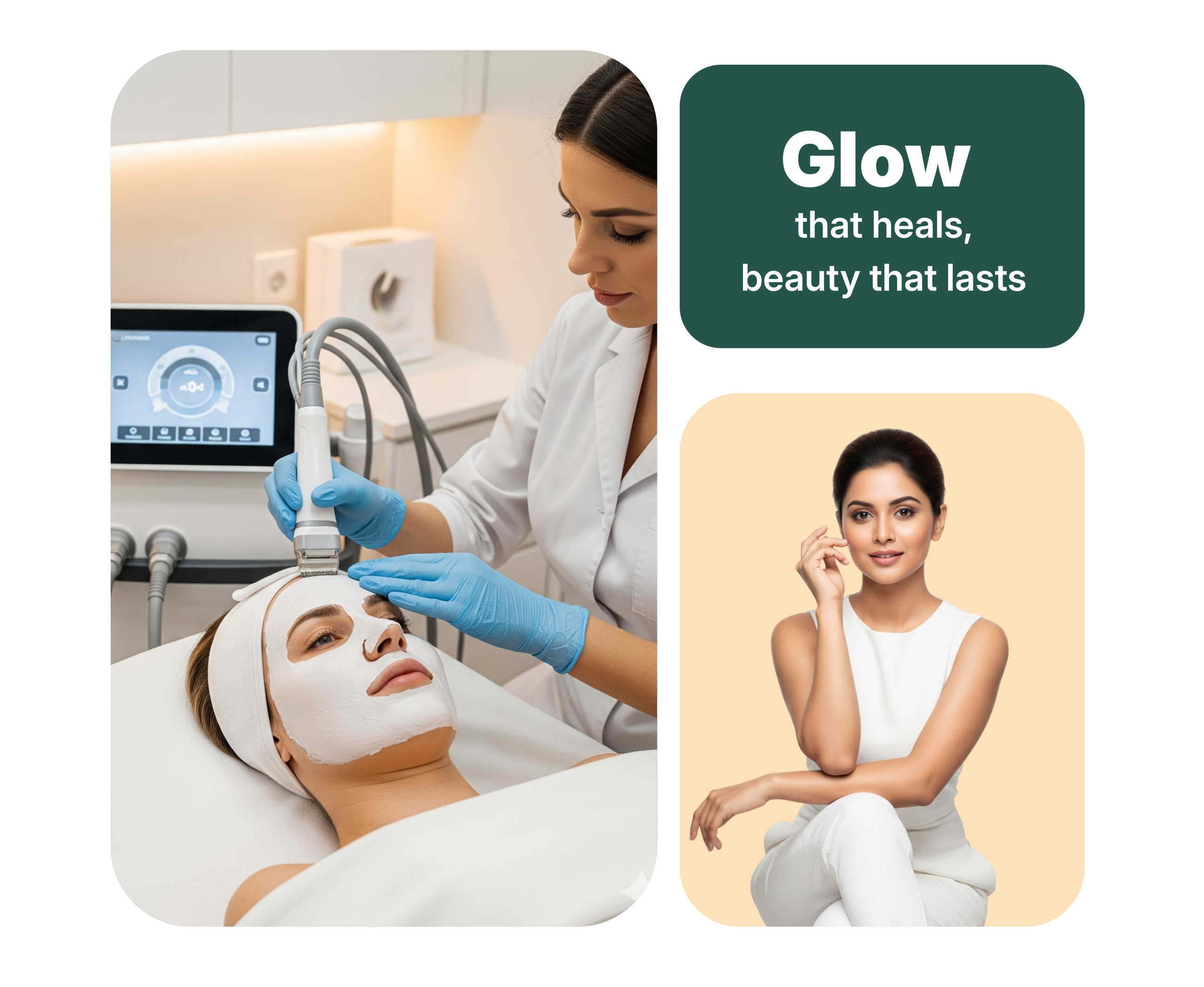 Hollywood Peel Treatment Process
