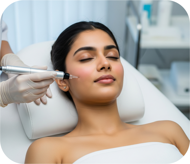 Microneedling Treatment Process